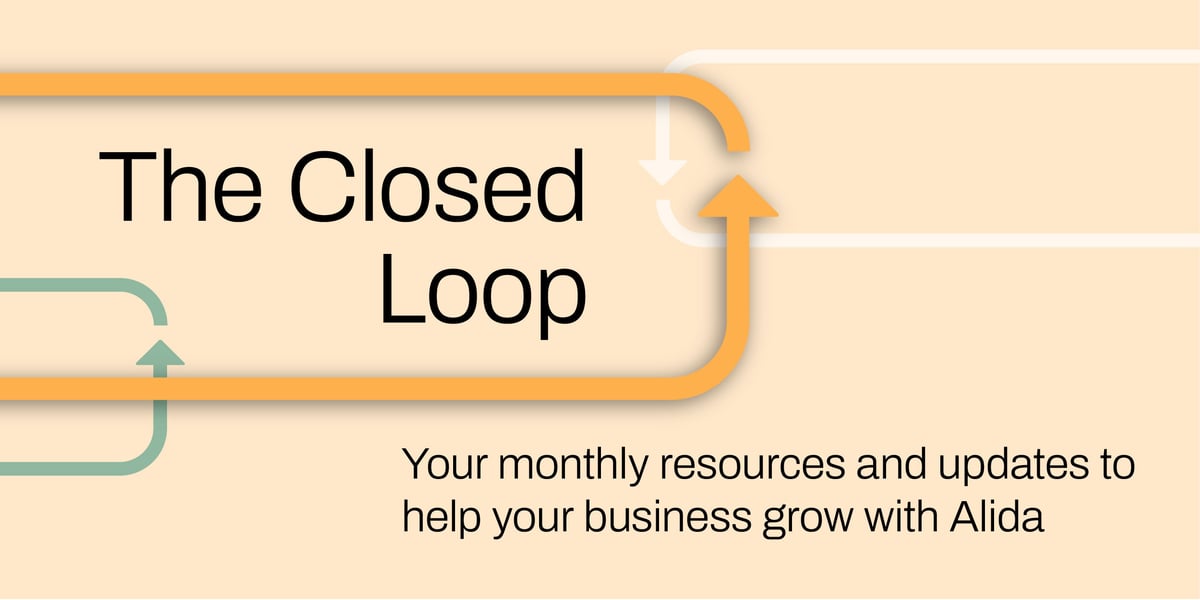 Alida Closed Loop Newsletter Header